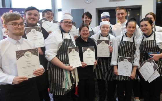 Selby College Hospitality Catering Awards 2024