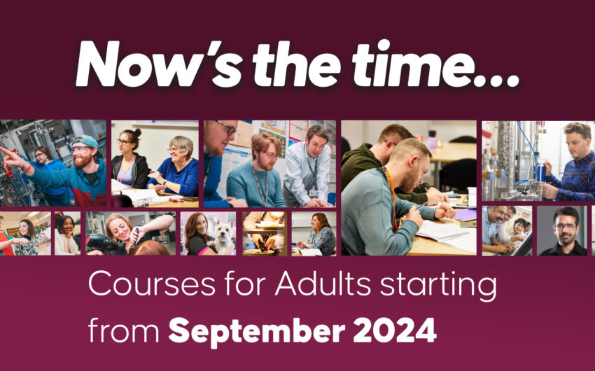 Adult courses 2024 banner